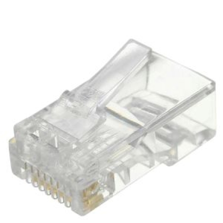 کانکتور Cat6 ای ام پی مدل TF بسته 100 عددی