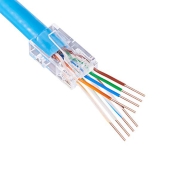 سوکت شبکه CAT5E مدل OPEN END بسته 25عددی