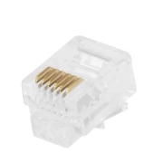 بسته 100 عددی کانکتور RJ12 6p4c