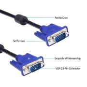 کابل VGA مدل ES5855 طول 1/5 متر
