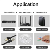 تستر کابل شبکه و ردیاب ولتاژ مستک مدل WT-58DL